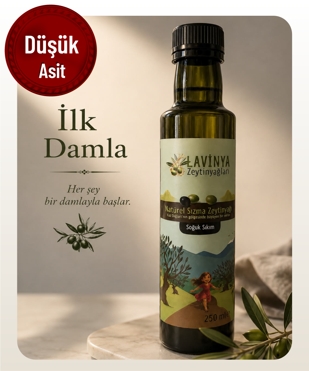 Lavinya İlk Damla 250 ml Cam Şişe