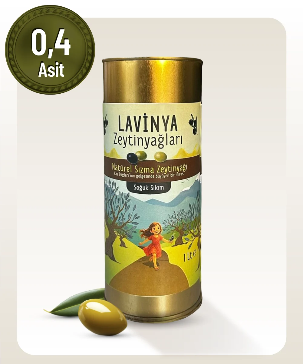 Lavinya Natural Sızma Zeytinyağı 1 lt 0,4 Asit