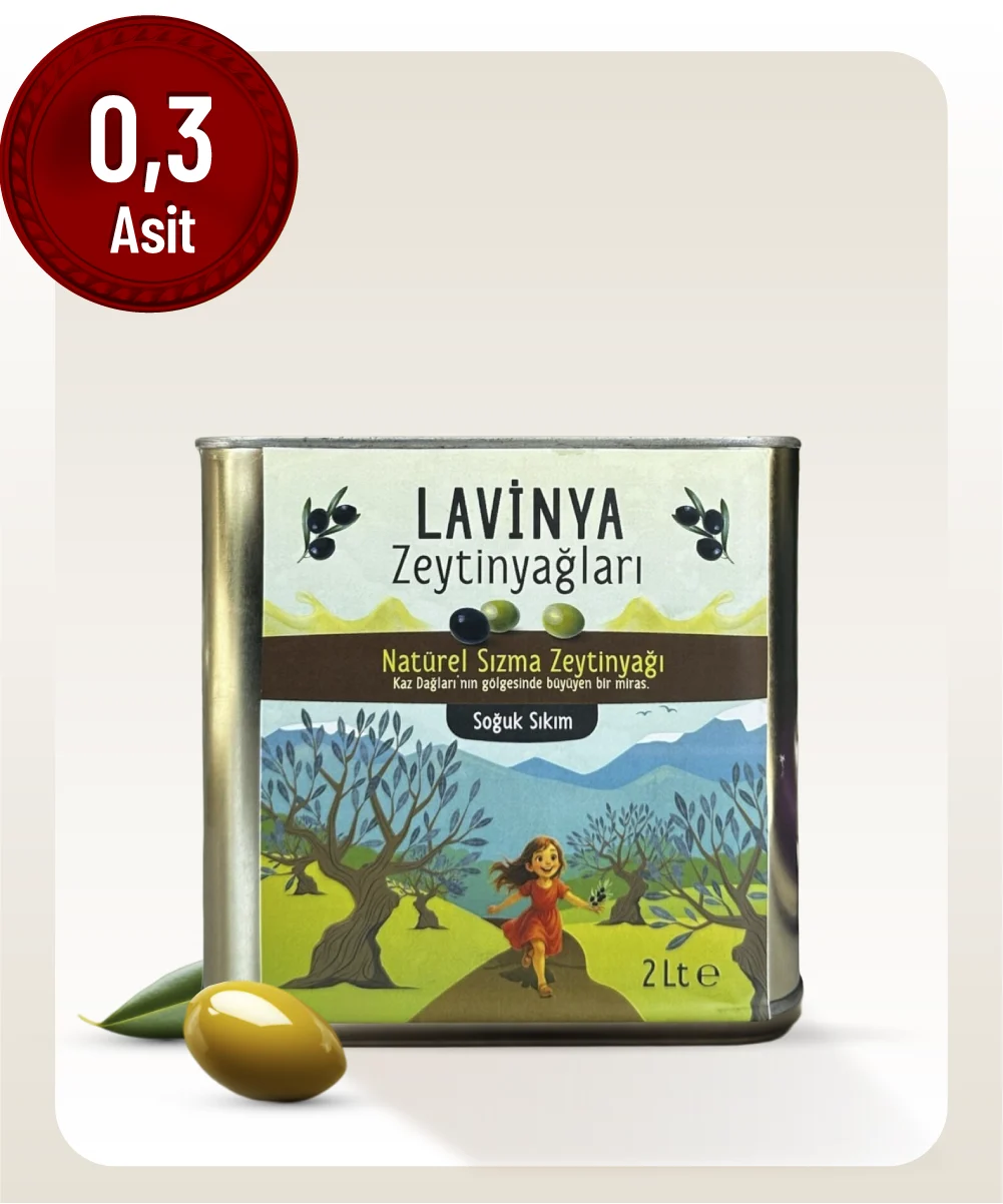 Lavinya Natural Sızma Zeytinyağı 2 lt